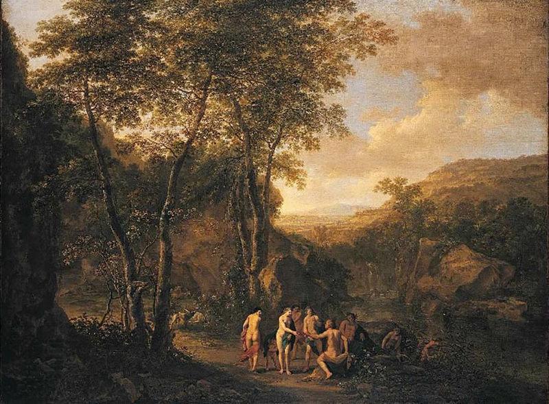 Jan Both Landscape with the Judgement of Paris China oil painting art